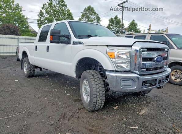 1FT7W2B63GEC61405 2016 FORD F250 White წინა მარჯვენა