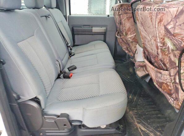 1FT7W2B63GEC61405 2016 FORD F250 White უკანა სავარძლების ხედი