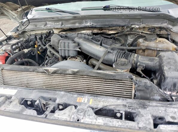 1FT7W2B63GEC61405 2016 FORD F250 White უკანა სალონის ხედი
