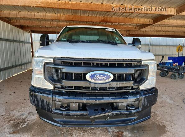 1FT7W2B63LED70733 2020 FORD F250 White Widok z przodu