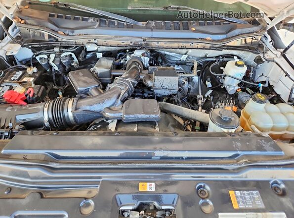 1FT7W2B63LED70733 2020 FORD F250 White Widok wnętrza z tyłu