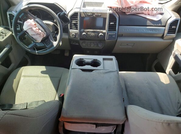 1FT7W2B63NED80102 2022 FORD F250 Gray Vista del salpicadero