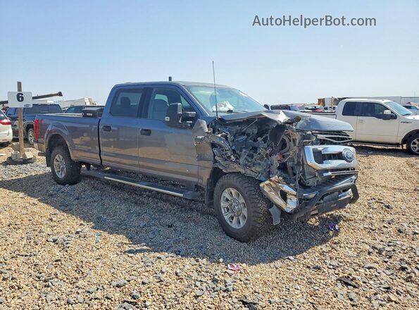 1FT7W2B63NED80102 2022 FORD F250 Gray Delantero derecho