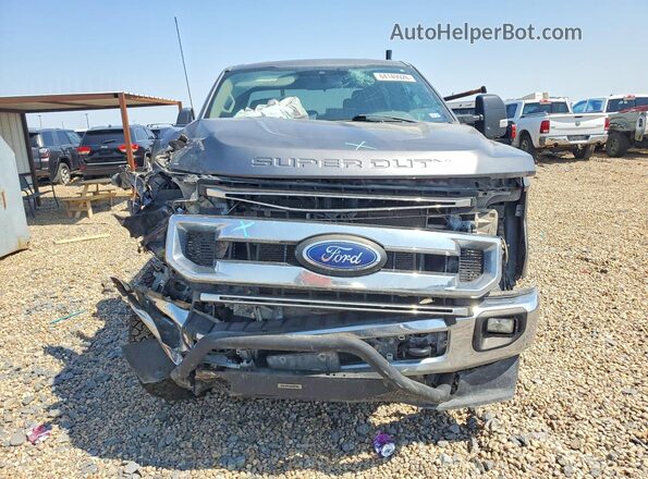 1FT7W2B63NED80102 2022 FORD F250 Gray Vista frontal