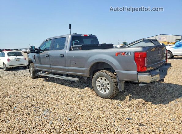 1FT7W2B63NED80102 2022 FORD F250 Gray Trasero izquierdo