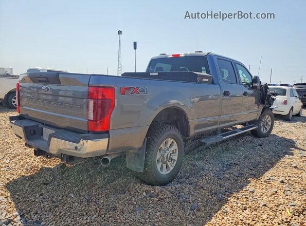 1FT7W2B63NED80102 2022 FORD F250 Gray Trasero derecho
