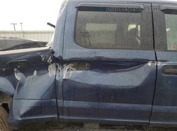 1FT7W2B64HEE38884 2017 FORD F250 Синий Вид задних сидений