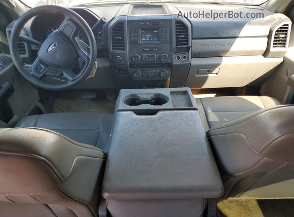 1FT7W2B64HEE60982 2017 FORD F250 White Widok deski rozdzielczej