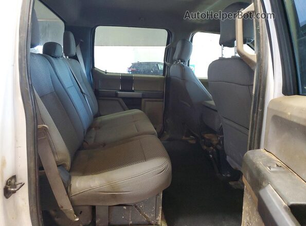 1FT7W2B64JEC08848 2018 FORD F250 White Հետևի նստատեղերի տեսք