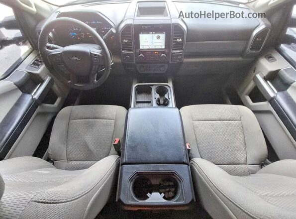 1FT7W2B64KEC86077 2019 FORD F250 Two Tone Dashboard view