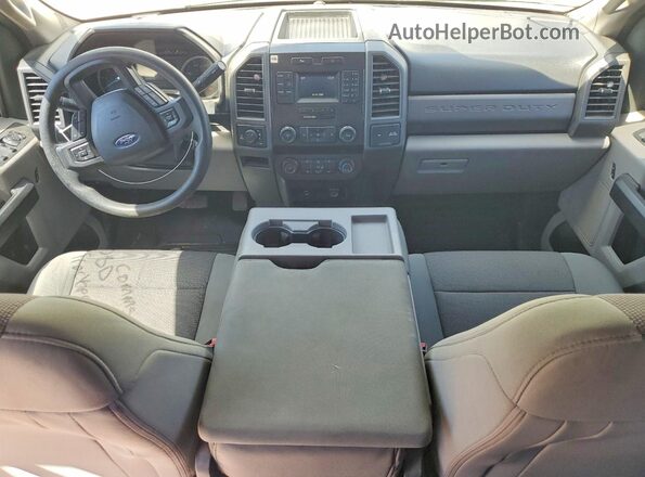 1FT7W2B64KEC99864 2019 FORD F250 White Dashboard view