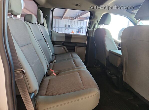 1FT7W2B64KEC99864 2019 FORD F250 White Rear seats view