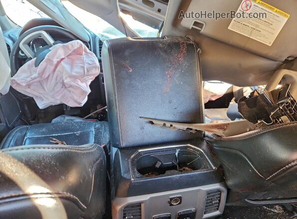 1FT7W2B64KEE41212 2019 FORD F250 Black Dashboard view