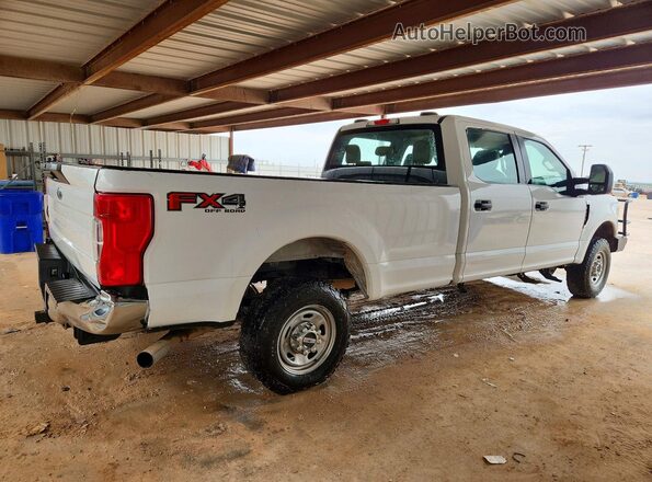 1FT7W2B64MEC09339 2021 FORD F250 White უკანა მარჯვენა