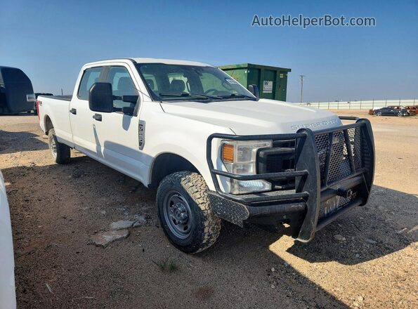 1FT7W2B64MEC09339 2021 FORD F250 White წინა მარჯვენა