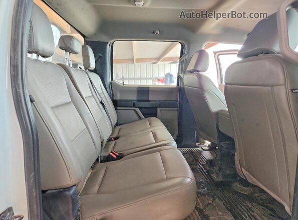 1FT7W2B64MEC09339 2021 FORD F250 White უკანა სავარძლების ხედი