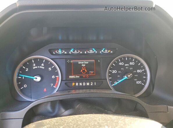 1FT7W2B64MED88188 2021 FORD F250 Серебряный Вид щитка приборов