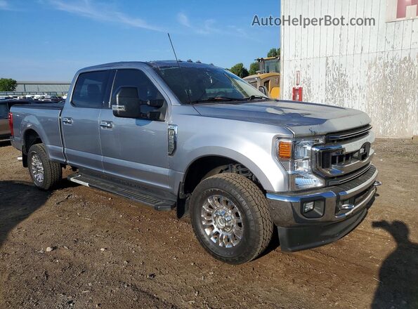 1FT7W2B64MED88188 2021 FORD F250 Серебряный Передняя правая четверть