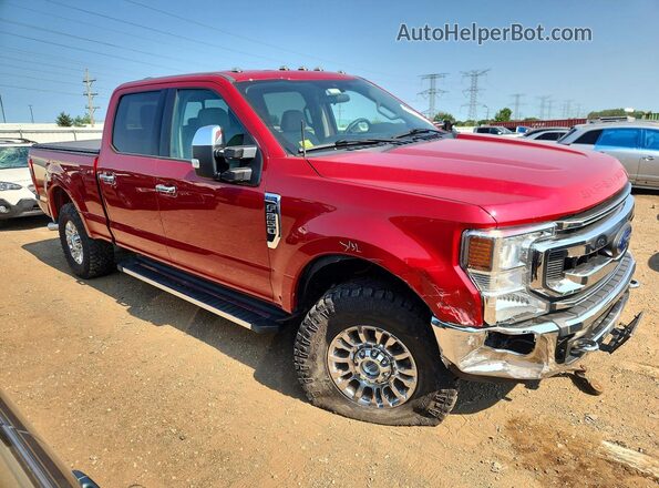 1FT7W2B64MEE05118 2021 FORD F250 Red წინა მარჯვენა