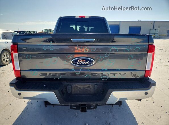 1FT7W2B65KEE53028 2019 FORD F250 Gray უკანა ხედი