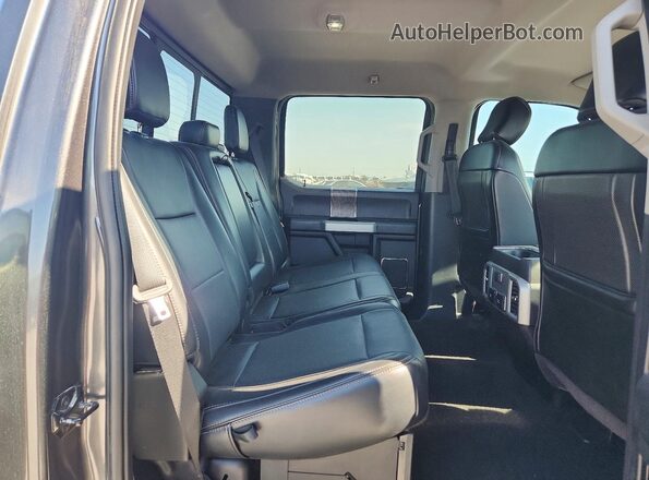 1FT7W2B65KEE53028 2019 FORD F250 Gray უკანა სავარძლების ხედი