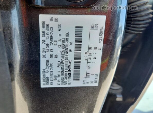 1FT7W2B65KEE53028 2019 FORD F250 Gray ძრავის განყოფილების ხედი