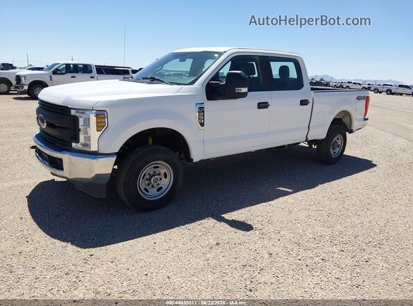 1FT7W2B65KEE92704 2019 FORD F-250 Белый Передняя левая четверть