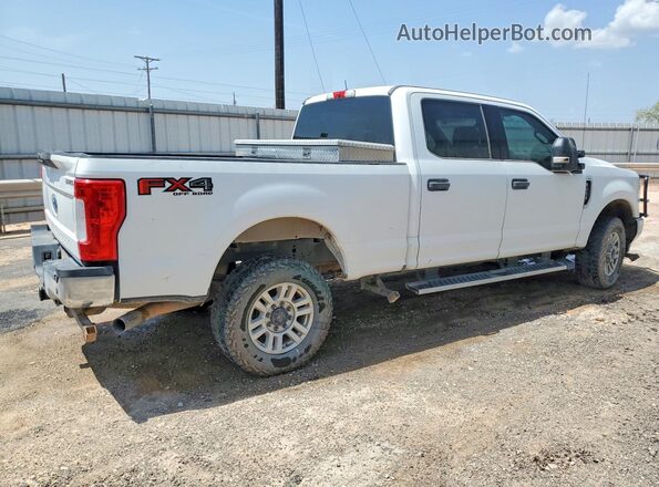 1FT7W2B65KEF33347 2019 FORD F250 White უკანა მარჯვენა