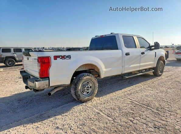 1FT7W2B65MEE07766 2021 FORD F250 Белый Задняя правая четверть