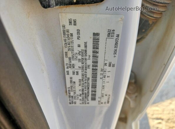 1FT7W2B65MEE07766 2021 FORD F250 Белый Вид подкапотного пространства