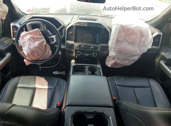 1FT7W2B65NEE34905 2022 FORD F250 White Вид панелі приладів