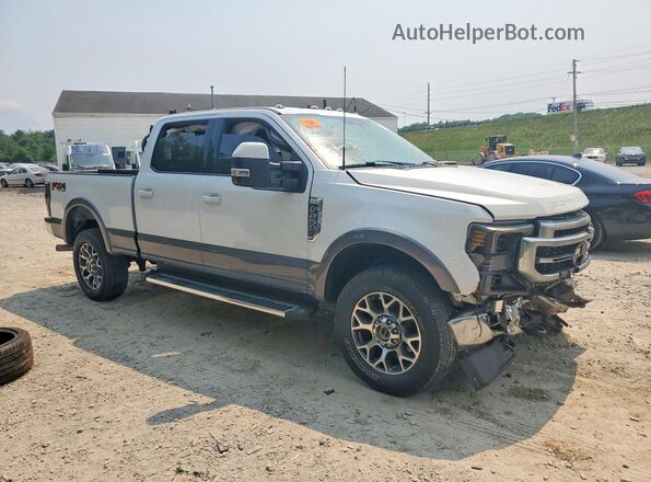 1FT7W2B65NEE34905 2022 FORD F250 White Передня права чверть