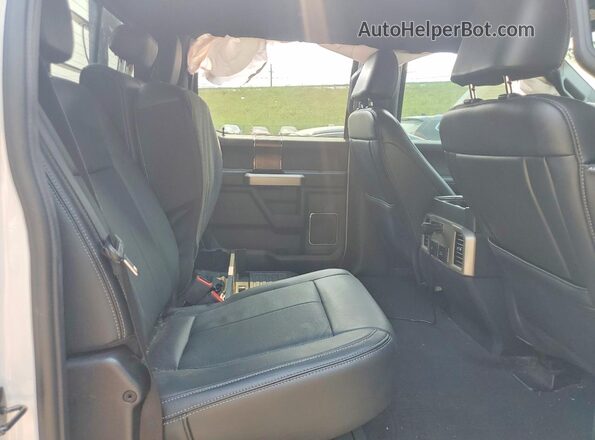 1FT7W2B65NEE34905 2022 FORD F250 White Вид задніх сидінь