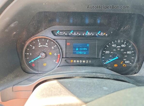 1FT7W2B66MEC18365 2021 FORD F250 Gray Instrument cluster view
