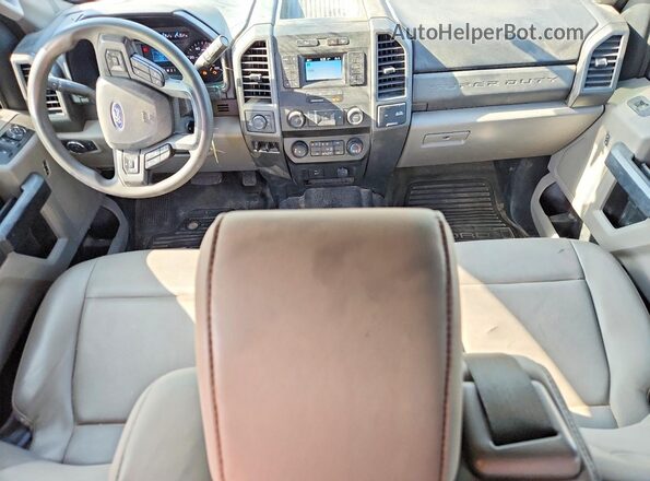 1FT7W2B66MEC18365 2021 FORD F250 Gray Dashboard view