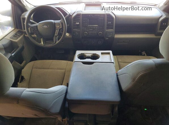 1FT7W2B66NEF55877 2022 FORD F250 Gray Dashboard view