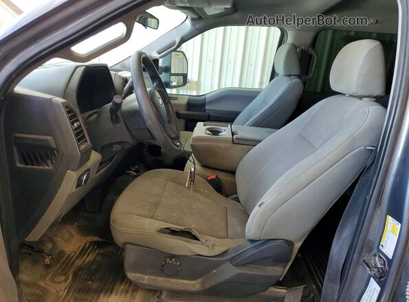 1FT7W2B66NEF55877 2022 FORD F250 Gray Front interior view