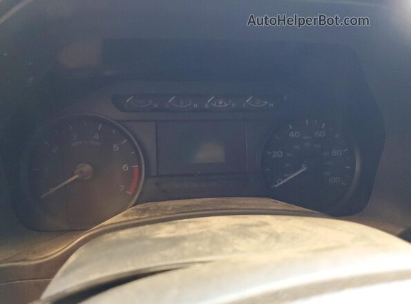 1FT7W2B66NEF55877 2022 FORD F250 Gray Instrument cluster view