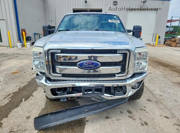 1FT7W2B67GEB24144 2016 FORD F250 Серебряный Вид спереди