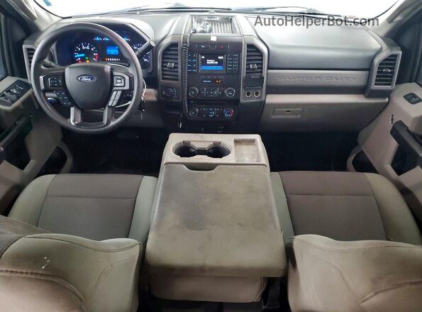 1FT7W2B67HEE00002 2017 FORD F250 White წინა პანელის ხედი
