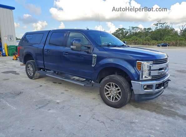 1FT7W2B67JEC75296 2018 FORD F250 Blue წინა მარჯვენა