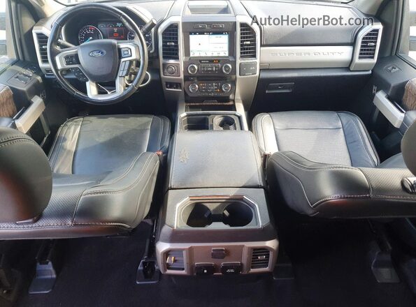 1FT7W2B67JEC75296 2018 FORD F250 Blue წინა პანელის ხედი