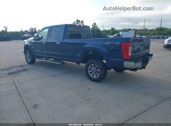 1FT7W2B67KEE27174 2019 FORD F-250 Blue Задня ліва чверть