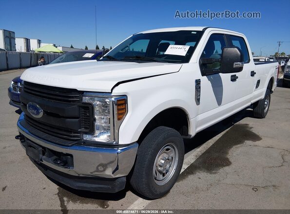 1FT7W2B67KEF30157 2019 FORD F-250 White Vista tres cuartos delantera izquierda