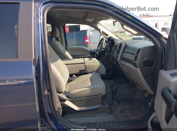 1FT7W2B67KEF61165 2019 FORD F-250 Blue Widok wnętrza z przodu