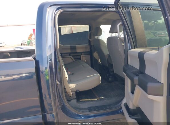 1FT7W2B67KEF61165 2019 FORD F-250 Blue Widok naklejki z numerem VIN