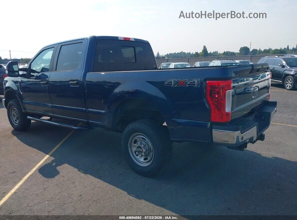 1FT7W2B67KEF61165 2019 FORD F-250 Blue Tył lewy