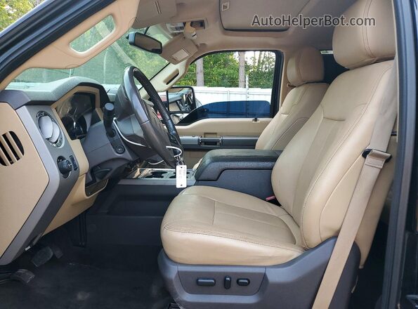 1FT7W2B68GEA82163 2016 FORD F250 Black Widok wnętrza z przodu