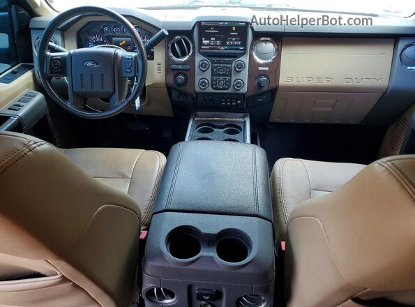 1FT7W2B68GEA82163 2016 FORD F250 Black Widok deski rozdzielczej