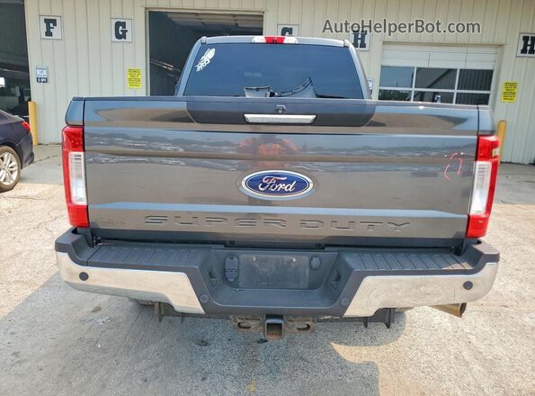 1FT7W2B68KEC75437 2019 FORD F250 Gray Вид ззаду